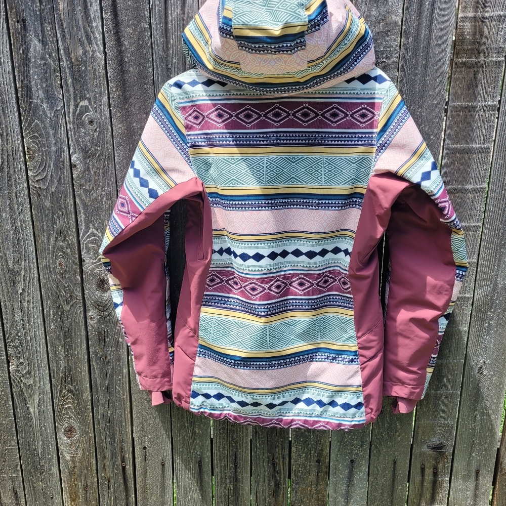 Billabong Multicolor Patterned Ski Jacket - Picture 12 of 16